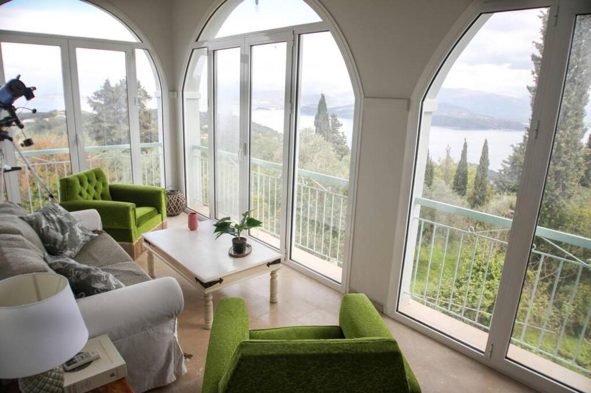 Sinies Stone Cottage - Ne Corfu Agnícini Kültér fotó