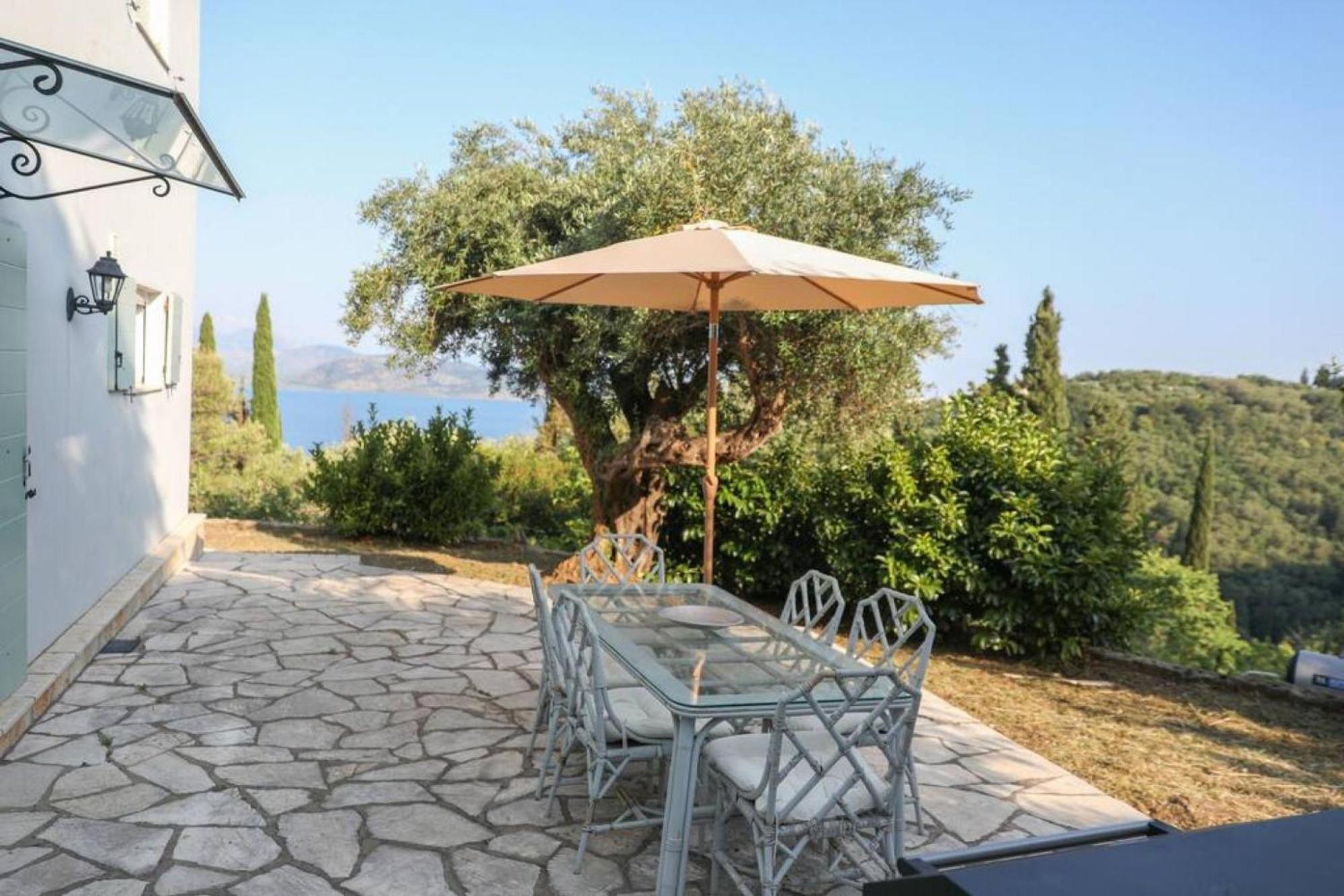 Sinies Stone Cottage - Ne Corfu Agnícini Kültér fotó